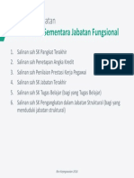 Berkas Persyaratan Pembebasan Sementara Jabatan Fungsional