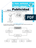 Ficha Tipos de Publicidad para Cuarto de Primaria