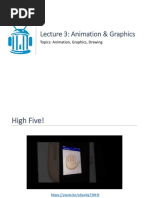 Lecture 3: Animation & Graphics