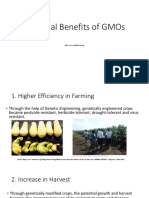 Potential Benefits of GMOs