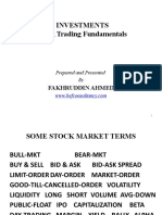 Fundamentals of Stock Trading