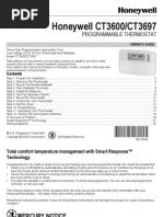 Download Honeywell CT3600 Thermostat by joeywilldo SN43385306 doc pdf