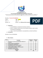 Plano Tematico de Probabilidade