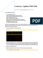 Instalasi SMS Gateway Di Centos 7