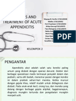 Diagnosis and Treatment of Acute Appendicitis: Kelompok 2
