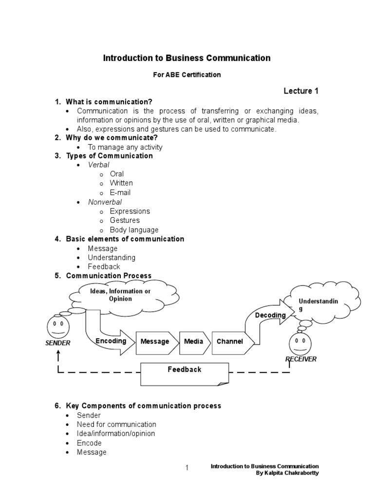 Business Communication Essentials Guide | PDF | Communication | Semiotics