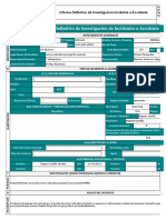 Informe de Investigación de Incidentes Accidente ARMAL, DIPERK Camioneta...