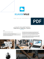 Sample Website Proposal - Klaudeville IT Solutions