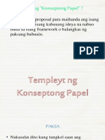 Ang Konseptong Papel