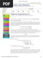 EFunda - Torque and Tension in Bolts