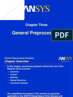 General Preprocessing: Chapter Three