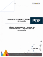 Código de Conducta Docente 2019