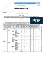 Convocatoria plazas Ayuntamiento Málaga 2018