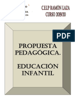 Propuesta Pedagógica Educación Infantil 2019-20