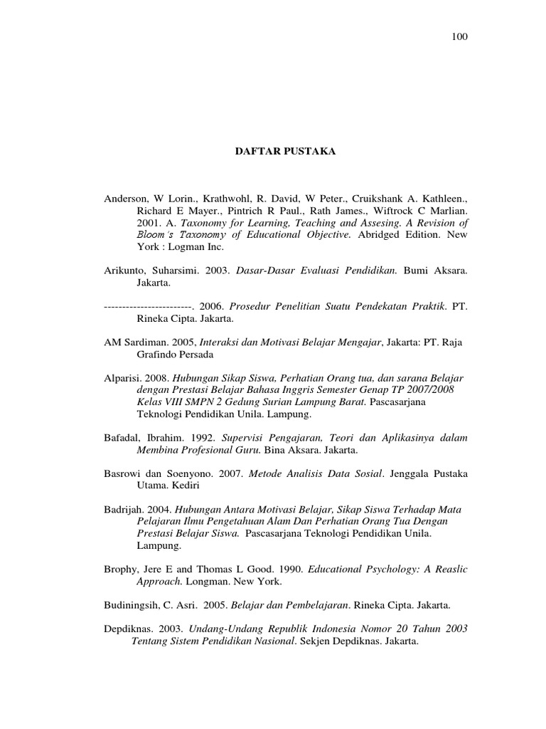 Daftar Pustaka Pdf