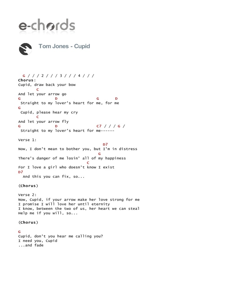 Sam Cooke's Cupid Chords and Lyrics | PDF