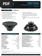 10MC700Nd: Key Features