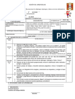 PLANTILLA QUINTOReconocemos Los Diptongos Triptongos y Hiatos en Textos Informativos