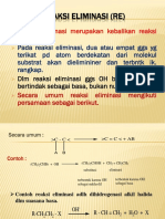 Reaksi Eliminasi & Sub - Eletrofilik