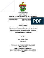 Perencanaan Penerapan Konsep Zero Run-Off Dan Agroforestri Untuk Mengatasi Banjir Terhadap Saluran Drainase Di Perkotaan