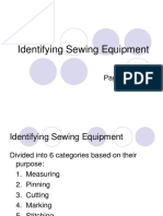 Identifying Sewing Equipment