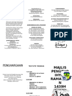 Pamplet Ihya Ramadhan