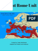 Ancient Rome Unit Plan Complete