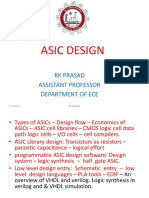 Asic Design: RK Prasad Assistant Professor Department of Ece