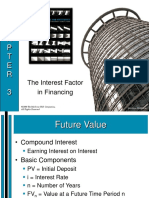 C H A P T E R 3: The Interest Factor in Financing
