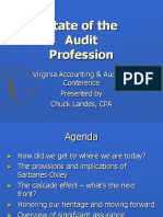 State of the Audit Profession