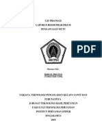 Uji Triangle Laporan Resmi Praktikum Pengawasan Mutu: Disusun Oleh: Herusu Prianto 17/19025/THP-STPK