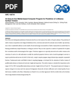 Paper On Development of MATLAB Code For Finding Surface Tension