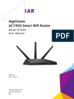 Nighthawk Ac1900 Smart Wifi Router: Model R7000 User Manual
