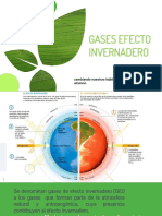 GEI: Gases de efecto invernadero causan calentamiento global