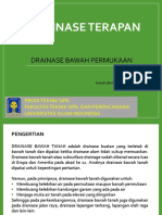 Drainase 5. Drainase Bawah Permukaan