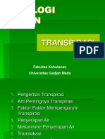 Kuliah 11 Transpirasi Dan Translokasi