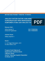 Analisis Faktor-Faktor Yang Mempengaruhi Kandungan Red Wine Menggunakan Analisis Komponen Utama Dan Analisis Faktor