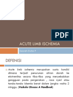 LIMB Ischemia