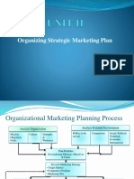 Organizing Strategic Marketing Plan