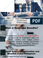 Employee Benefits: Daniel Adam P. Bandong Jerald Capalad Joseph Alexander Flores Paul John Pio Roda Kenneth M. Meking