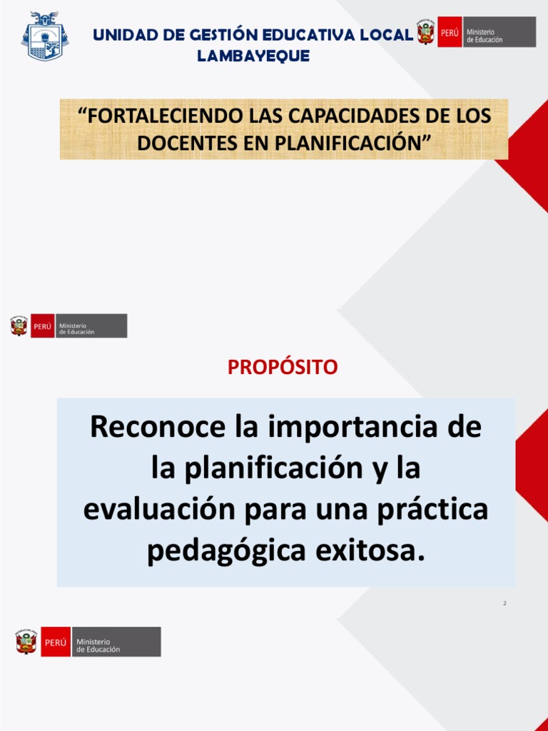 Taller Planificación Diapositivas | PDF | Plan de estudios | Aprendizaje