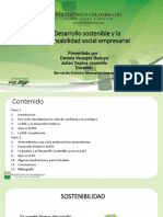 El Desarrollo Sostenible y La Responsabilidad Social Empresarial