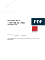 Boletín Técnico CAPECO Agosto 2019