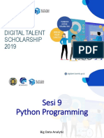 Big Data - Sesi 9 - Python Programming
