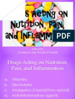Drugs Acting On Nutrition and Pain