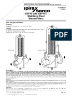 Spirax Sarco Clean Steam Filter