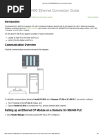 Siemens S7-300 - 400 CP-343-1 Ethernet Connection Guide