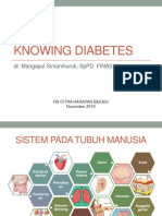 Knowing Diabetes: Dr. Mangapul Simanihuruk, Sppd. Finasim