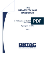 Disability Law Handbook Dbtac Sw