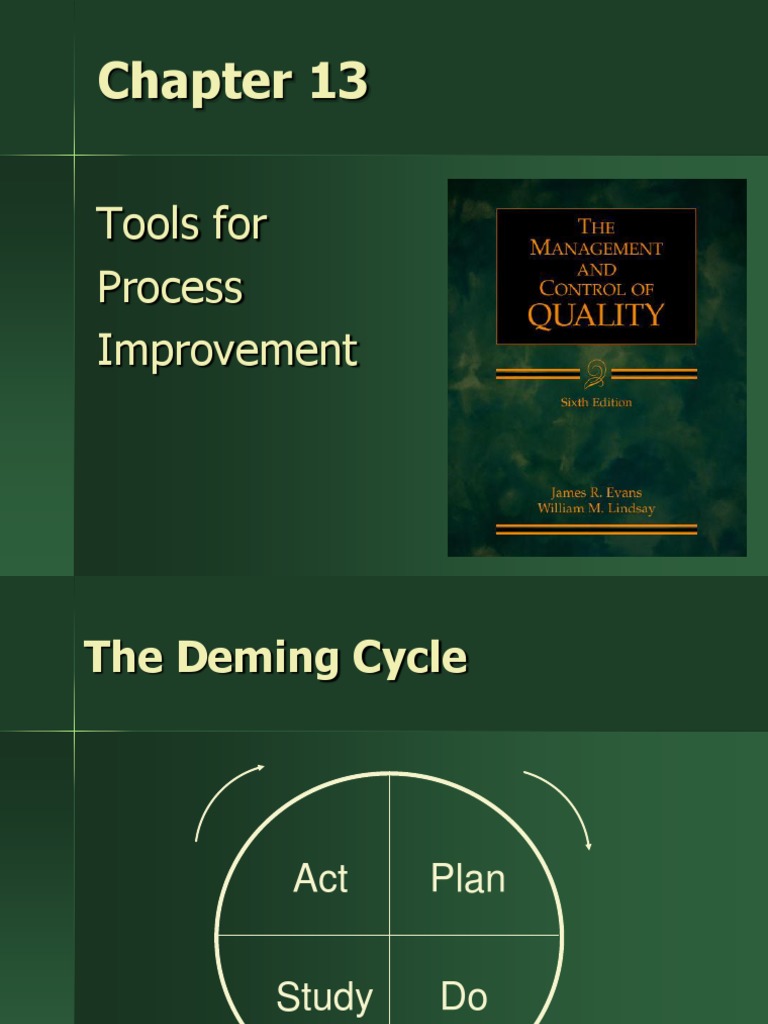 A Guide to Tools and Techniques for Process Improvement PDF